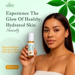 Canon&rsquo;s Turmeric Brightening Serum for Face with Hyaluronic Acid,