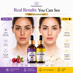 Cutenessence Alpha Arbutin 2% & Niacinamide 10% Serum Duo 1.01 fl oz