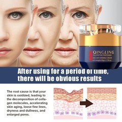 Qingling Face Cream, Wrinkle Removal Moisturizer, Polypeptide Tightening Anti