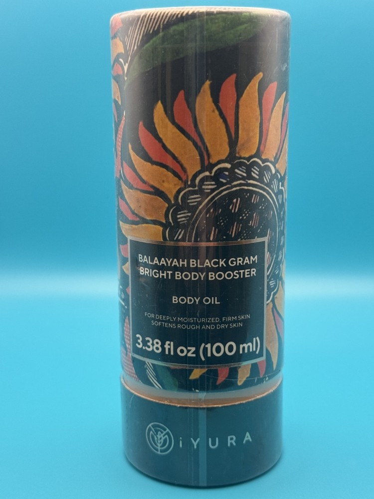 Iyura Balaayah Black Gram Bright Body Booster 3.38 Oz 100ml