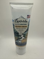 OPTIVIDA Nano Silver Cream 3.4 Fl Oz SEALED Free Shipping