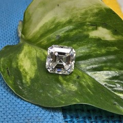 Natura Certified Lab Grown Diamond 6 Ct Asscher D Color VVS1 Clarity Loose Gems