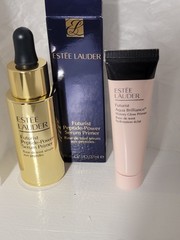 Estee Lauder $56 Futurist Peptide-Power Serum Primer .90floz plusAqua Brilliance