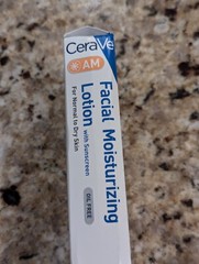 CeraVe Face Moisturizer Sunscreen Lotion Normal to Dry Skin SPF 30 3 fl oz 1/27