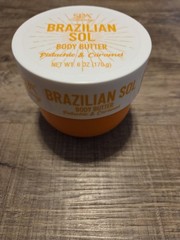 1-Spa Luxury Brazilian Sol Body Butter Pistachio & Caramel 6 oz. New & Sealed
