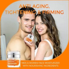OUKEYA Collagen Anti-Aging Cream For Repair Wrinkle with 5% Hyaluronic Acid 50g