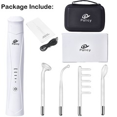 High Frequency Facial Machine 4 Wands Anti-Aging Acne Removal Skin Therapy