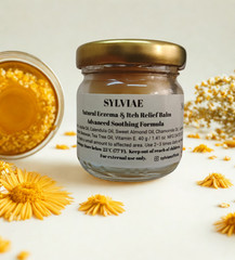 Gentle Calendula Balm for Sensitive Skin, Natural Herbal Moisturizer, Comforting