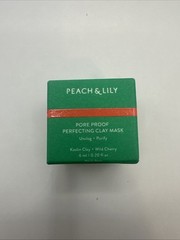Peach & Lily Matcha Pudding Antioxidant Cream Mask 0.2oz/ 6ml Lot of 9