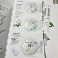 5 Cards x 3 BareMinerals Ageless 10% Phyto-Retinol Eye Cream Sample 1ml each