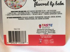 Qty 2 PACKAGES Taste Beauty FROSTED COOKIES Flavored Lip Balm NEW~Free Ship