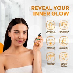 Turmeric Oil – Dark Spot Facial Serum for Face & Body – Natural Skin Brightening