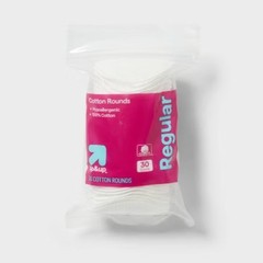 Basic Cotton Rounds Nail Polish and Makeup Remover Pads – 30ct