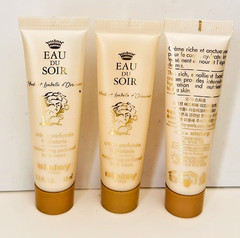 Sisley Eau du Soir Moisturizing Perfumed Body Cream Each Tube 15ml x3 Tubes=45ml
