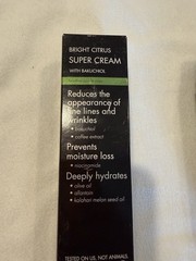 Whish Super Cream W/Bakuchial for Intense Hydration, BRIGHT CITRUS, 4.06 fl oz