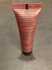 AHAVA Deadsea Water Mineral Hand Cream – Cactus & Pink Pepper 0.68 oz NWOB