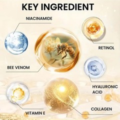 Bee Venom Instant Facial Lifting Cream Firms And Lifts Loose Skin, Smoothes Skin
