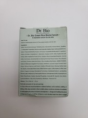 Dr. Bio Green Rice Biome Serum Dry skin Hydration Dark Spots 50 g 1.76 oz New