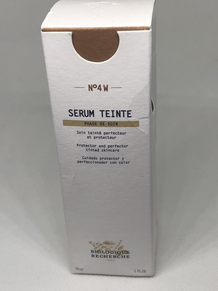 Biologique Recherche Serum Teinte No 4W, NEW/ BOX, 1Fl Oz/ 30 Ml