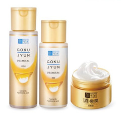Hadalabo Gokujyun Premium 3pcs Package Anti-Aging K-Beauty
