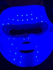 LED Light Therapy red Mask for Acne and Wrinkle Reduction Multicolor Skin Care