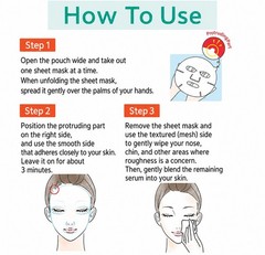 CEZANNE Dokudami CICA 2-Way Sheet Mask 7 Sheets x2 Hydrating Made in Japan NEW