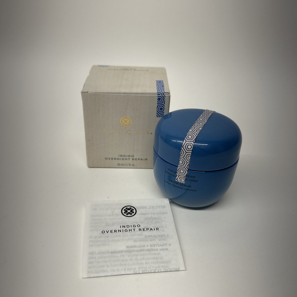 Tatcha The Indigo Overnight Repair 1.7 oz, 50ml New In Box
