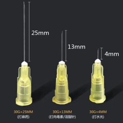 Various Micro Cannula with Puncture Blunt Tip for Fillers 18/21/22/23/25/27/30G