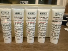 Lot 5 X Kiehl&rsquo;s Ultra Facial Cleanser 1 fl oz/30 mL each Total 150 ML