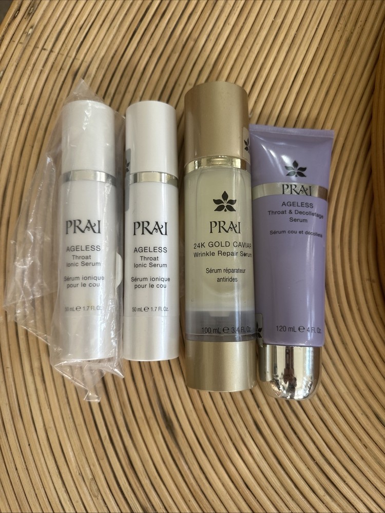 PRAI 2 Ageless Throat.. 1..24 k Gold Caviar.. Ageless Throat Décolletage…