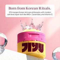 JIYU NAD+Anti-Aging Moisturizer 5X HA Stress Barrier Repair Hydrating Face Cream