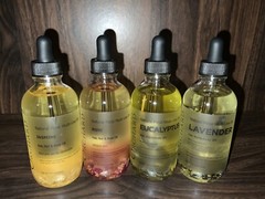 NATURAL PETAL MULTI-USE OIL JASMINE, ROSE, EUCALYPTUS AND LAVENDER ALL 4