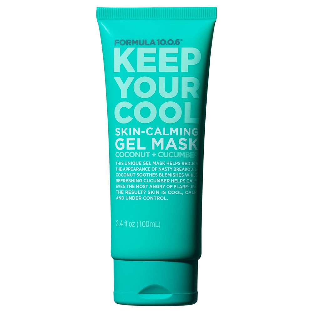 FORMULA 10.0.6 Keep Your Cool Skin-Calming Gel Mask 3.4 Fl Oz (Pack of 1)