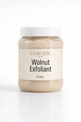 CORABY SKIN Walnut Exfoliant Body Scrub 8.4oz All Natural Ingredients