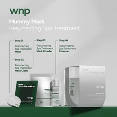 WNP Facial Mummy Mask SPA Deep Hydration 3D Lifting & Firming Home Skincare Skin