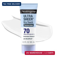Neutrogena Ultra Sheer Dry Touch Sunscreen Lotion SPF 70 Broad Spectrum UVA UVB