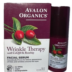 1- AVALON ORGANICS Wrinkle Therapy W/CoQ10 & Rosehip FACIAL SERUM (16ml) SeePics
