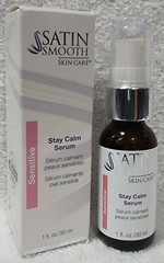 Satin Smooth Skin Care STAY CALM SERUM Sensitive Redness Dryness 1 oz/30mL New