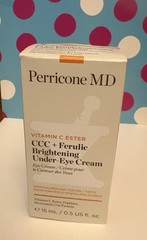 Perricone MD ViT C Ester CCC + Ferulic Brightening Under-Eye Cream -0.5 oz NIB