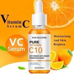 Vitamin C Facial Serum Hyaluronic Acid Hydrating Brightening Skin Care