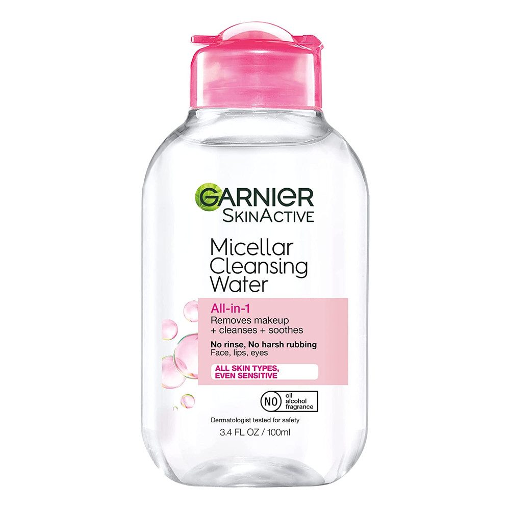 Garnier Micellar Cleansing Water, All-in-1 Makeup Remover and Facial Cleanser, F