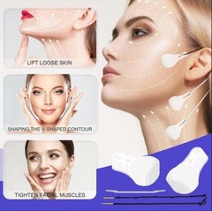 Light Hair Instant Face Neck Eye Lift Facelift Tapes and Bands V Shape 80PCS USA