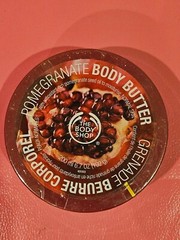 The Body Shop pomegranate body butter~ 6.7 Oz/200ml ~ normal skin ~ New