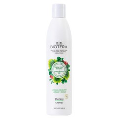 Strengthening Shampoo Coconut Pomegranate Oil 15.2 Fl Oz White Biotera Long Hair