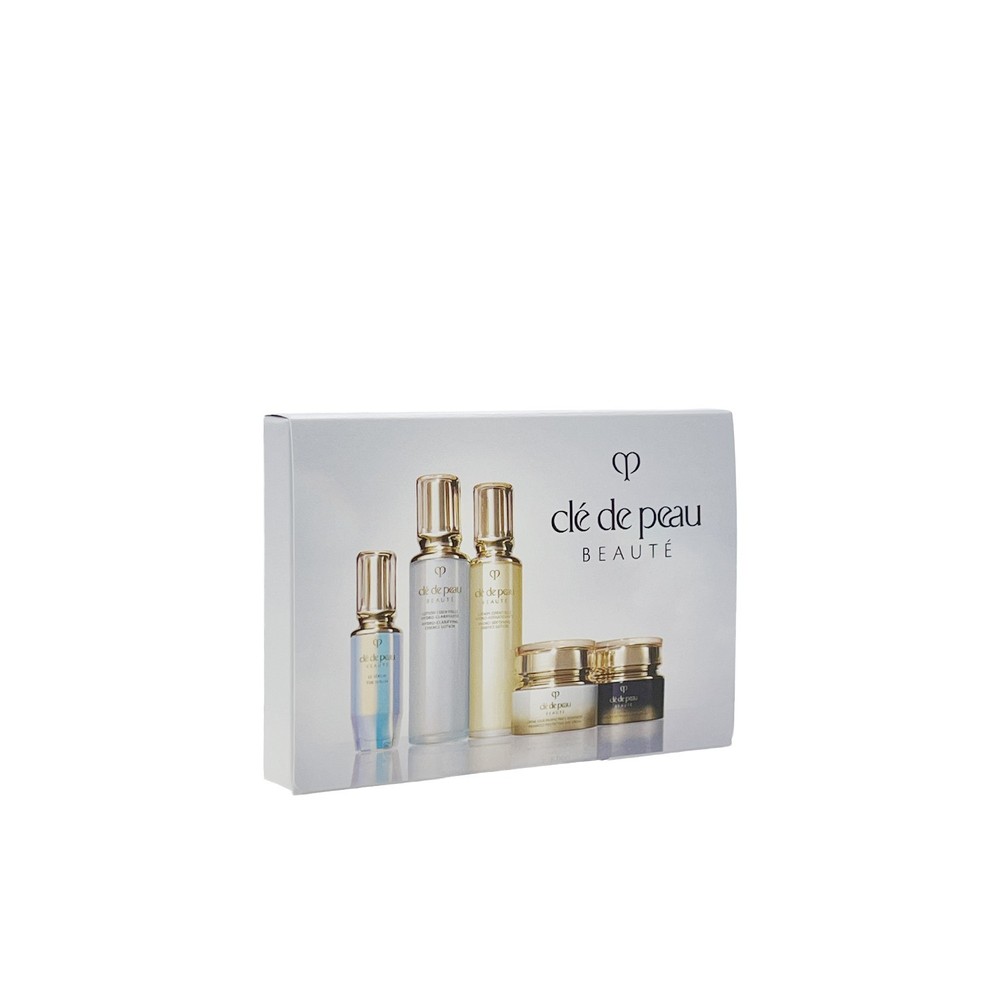 Cle de Peau Beaute Key Radiance Care 8-PC Trial Packet Sample Pack Set