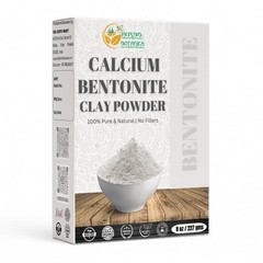 Herbs Botanica Calcium Bentonite Clay Food Grade Powder Indian Healing Clay 8 oz