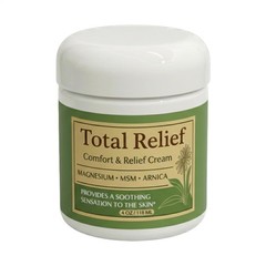 Premium Magnesium Cream Total Relief 4 Fl Oz HiRelief Comfort Fast-Absorbing