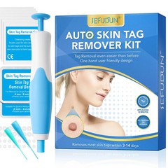 2in1 Skin Tag Remover Kit Micro Device Safe Removal 2-8 mm Painless Tool