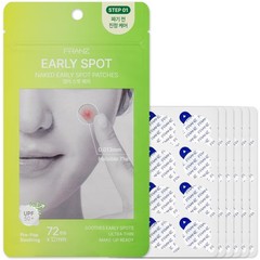 FRANZ Blind Pimple Patches for Early Breakouts, Invisible (72 Small, Clear