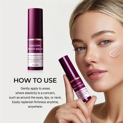 1/2/3X Calcium Volume Multi Balm Wrinkle Core Stick Collagen Moisturing Stick 9g